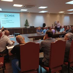 Imagem da notícia CMDE REALIZA REUNIÃO DE ENCERRAMENTO E AVALIAÇÃO DE ATIVIDADES DO ANO