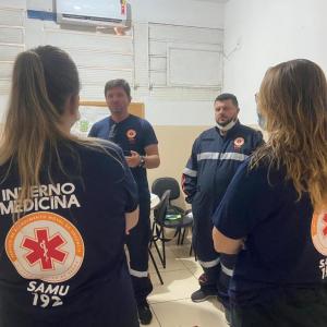 Imagem da notícia ESTUDANTES DE MEDICINA INICIAM ESTÁGIO SUPERVISIONADO NO SAMU