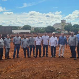 Imagem da notícia OBRAS DO NOVO PRÉDIO DO SENAI TÊM INÍCIO