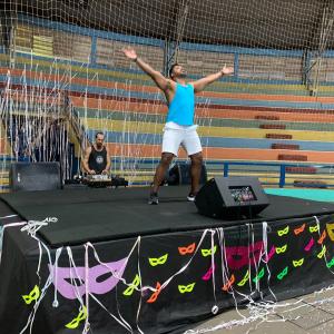 Imagem da notícia AULÃO DE RITMOS AGITOU O CARNAVAL