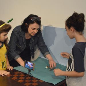 Imagem da notícia Pontos MIS: oficina de Stop Motion - FOTOS