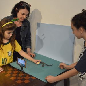 Imagem da notícia Pontos MIS: oficina de Stop Motion - FOTOS