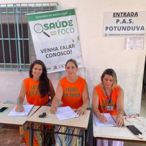 Imagem da notícia SAÚDE EM FOCO- EM 2 DIAS MAIS DE 30 ATENDIMENTOS