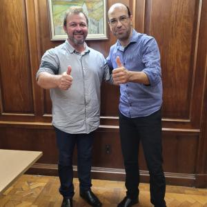 Imagem da notícia PREFEITURA LEVA DEMANDAS DA ÁREA DO ESPORTE AO GOVERNO DO ESTADO