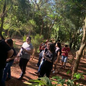 Imagem da notícia ESTUDANTES VISITAM O HORTO COMO FONTE E RECURSO DE ESTUDO