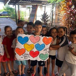 Imagem da notícia CORRENTE DO BEM PROMOVE DIA ESPECIAL EM ESCOLA DA CIDADE