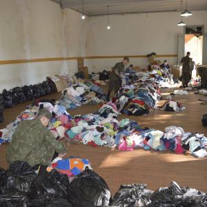 Imagem da notícia Fundo Social de Solidariedade realiza coleta nos postos de arrecadação da Campanha do Agasalho