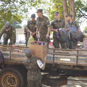 Imagem da notícia Fundo Social de Solidariedade realiza coleta nos postos de arrecadação da Campanha do Agasalho