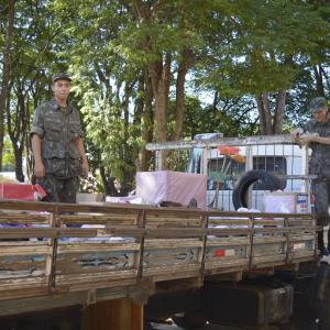 Imagem da notícia Fundo Social de Solidariedade realiza coleta nos postos de arrecadação da Campanha do Agasalho