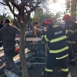 Imagem da notícia MAIO AMARELO – SIMULADO DE ACIDENTE DE TRÂNSITO COMO ALERTA À POPULAÇÃO E ALINHAMENTO DE PROFISSIONAIS