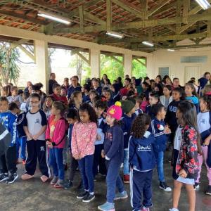 Imagem da notícia MAIO AMARELO – PANFLETAGEM E PALESTRAS POR UM TRÂNSITO MAIS SEGURO