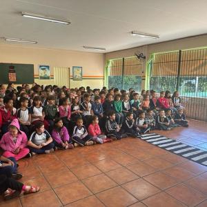 Imagem da notícia MAIO AMARELO – PANFLETAGEM E PALESTRAS POR UM TRÂNSITO MAIS SEGURO