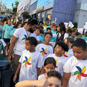Imagem da notícia CAMINHADA MARCA O DIA DE COMBATE AO TRABALHO INFANTIL