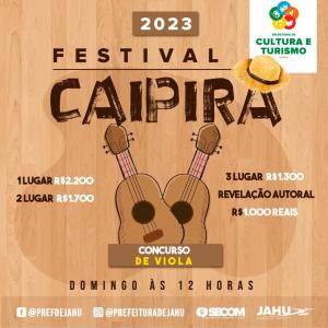 Imagem da notícia FESTIVAL CAIPIRA 2023 - POUSO ALEGRE