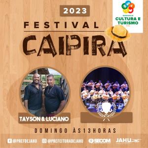 Imagem da notícia FESTIVAL CAIPIRA 2023 - POUSO ALEGRE