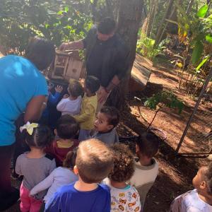 Imagem da notícia CASA DA CRIANÇA VISITA HORTO MUNICIPAL