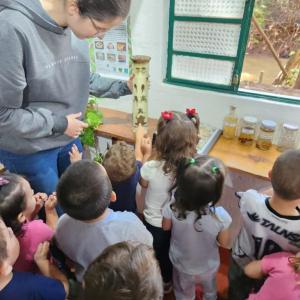 Imagem da notícia CASA DA CRIANÇA VISITA HORTO MUNICIPAL
