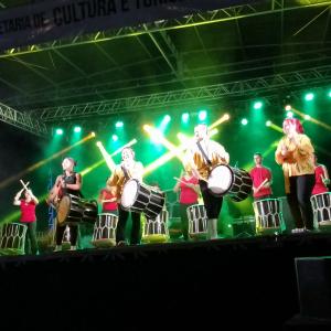 Imagem da notícia 27ª edição do Festival de Inverno de Jahu: Apresentação de Taiko - FOTOS
