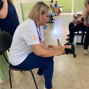 Imagem da notícia AÇÕES DURANTE O MÊS EVIDENCIAM BENEFÍCIOS DA AMAMENTAÇÃO