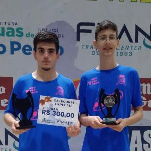 Imagem da notícia JAHU CONQUISTA MEDALHAS EM DOIS TORNEIOS DE TÊNIS DE MESA