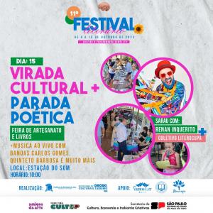 Imagem da notícia TÁROLANDO: FESTIVAL LITERÁRIO