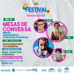 Imagem da notícia TÁROLANDO: FESTIVAL LITERÁRIO