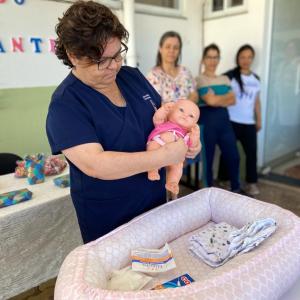 Imagem da notícia PRÉ-NATAL: TRABALHO PREVENTIVO NA UBS VILA REAL