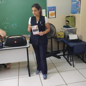 Imagem da notícia CRIANÇAS SÃO ORIENTADAS SOBRE ACIDENTES COM ESCORPIÕES