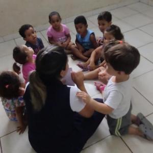 Imagem da notícia CRIANÇAS SÃO ORIENTADAS SOBRE ACIDENTES COM ESCORPIÕES