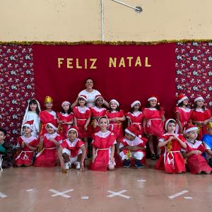 Imagem da notícia ALERTA DE FOFURA NA SUA TIMELINE: CMEI NELI NASSIF ORGANIZA CANTATA DE NATAL