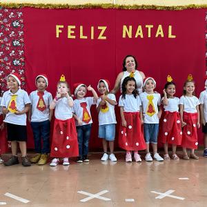Imagem da notícia ALERTA DE FOFURA NA SUA TIMELINE: CMEI NELI NASSIF ORGANIZA CANTATA DE NATAL