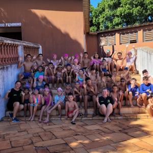 Imagem da notícia FESTIVAL DE NATAÇÃO REÚNE ALUNOS DAS ESCOLINHAS DA PREFEITURA