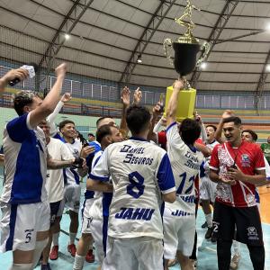 Imagem da notícia JAHU CONQUISTA O TÍTULO DA LIGA FERREIRENSE DE FUTSAL