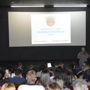 Imagem da notícia Palestra “Noções básicas de primeiros socorros” - FOTOS