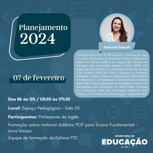 Imagem da notícia REUNIÕES DE PLANEJAMENTO ESCOLAR CONTINUAM