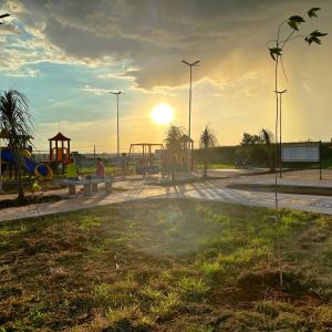 Imagem da notícia PREFEITURA REALIZA PLANTIO DE ÁRVORES NO JARDIM BELA VISTA