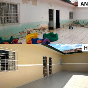 Imagem da notícia PREFEITURA CONCLUI REVITALIZAÇÃO DO CMEI JANDYRA DE ARAÚJO NEVES
