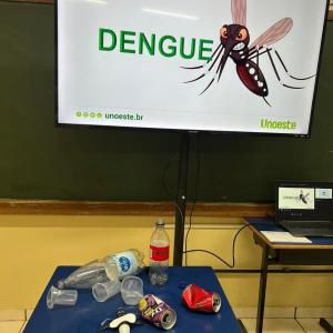 Imagem da notícia COMBATE À DENGUE - DAS RUAS À UNIDADE DE SAÚDE E ESCOLA