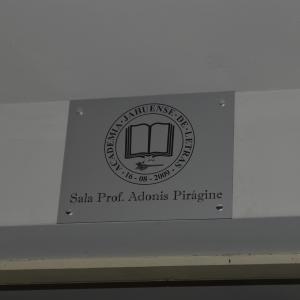 Imagem da notícia 7º Festival Literário de Jahu: cerimônia de nomeação da sala da Academia Jahuense de Letras
