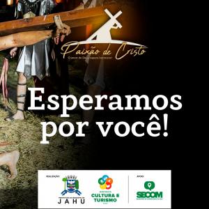 Imagem da notícia PAIXÃO DE CRISTO - ÚLTIMOS DIAS DA VIDA DE JESUS NA TERRA ENCENADOS EM POTUNDUVA