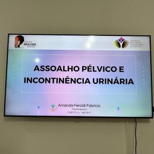 Imagem da notícia MARÇO PARA ELAS - MULHERES APRENDEM SOBRE FORTALECIMENTO DO ASSOALHO PÉLVICO