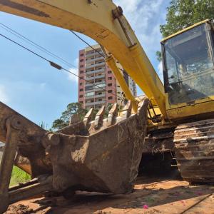 Imagem da notícia PREFEITURA INICIA MAIS UMA ETAPA DAS OBRAS DE LIMPEZA DO RIO JAÚ