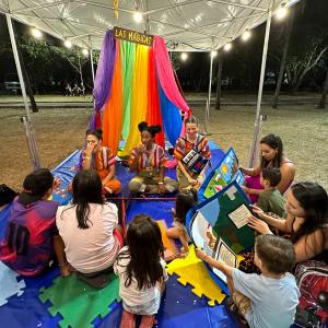 Imagem da notícia ARTE E DIVERSÃO NO PARQUE DO RIO JAÚ