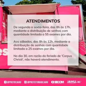 Imagem da notícia 'CARRETA DA MAMOGRAFIA' CHEGA A JAHU NA PRÓXIMA SEMANA