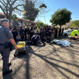 Imagem da notícia SIMULADO ALERTA PARA RISCOS DE ACIDENTE DE TRÂNSITO