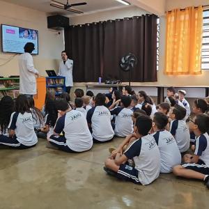 Imagem da notícia ESCOLAS FALAM SOBRE IMPORTÂNCIA DA VACINAÇÃO