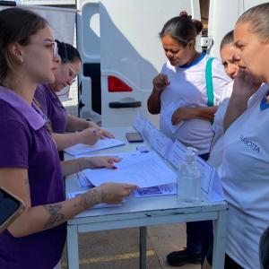 Imagem da notícia LEI MARIA DA PENHA ITINERANTE CONTEMPLA TRABALHADORES DE INDÚSTRIA DE CALÇADOS