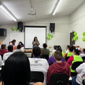 Imagem da notícia LEI MARIA DA PENHA ITINERANTE CONTEMPLA TRABALHADORES DE INDÚSTRIA DE CALÇADOS