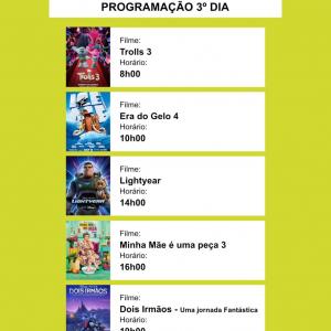 Imagem da notícia CINEMA NA PRAÇA DO MUSEU - ENTRADAS JÁ ESTÃO DISPONÍVEIS PARA RETIRADA