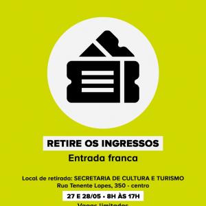 Imagem da notícia CINEMA NA PRAÇA DO MUSEU - ENTRADAS JÁ ESTÃO DISPONÍVEIS PARA RETIRADA
